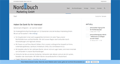 Desktop Screenshot of nordbuch.com
